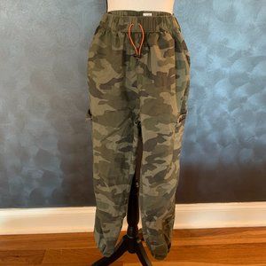 Love Fire Camo Joggers Small